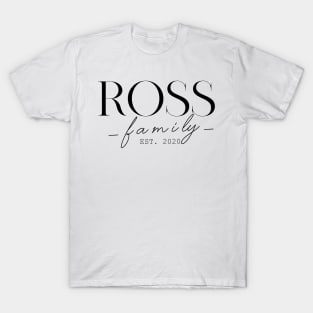 Ross Family EST. 2020, Surname, Ross T-Shirt